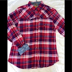 Red Jachs girlfriend flannel - new condition